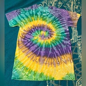 EARTHBOUND Multi Color Tie Dye Mens Shirt NEW